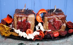 Pumpkin Patch Cube Candles